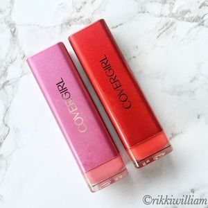 NWT COVERGIRL Colorlicious Lipstick X2